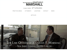 Tablet Screenshot of jfmlaw.com